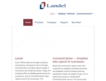 Tablet Screenshot of landel.com